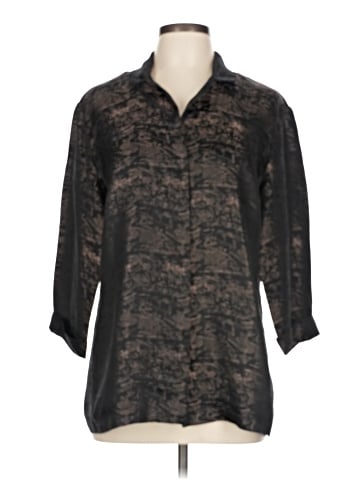 Chico's Design 3/4 Sleeve Button-Down Shirt (view 1)
