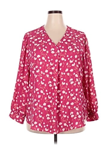 Lush 3/4 Sleeve Blouse (view 1)