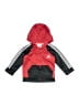 Adidas 100% Polyester Red Zip Up Hoodie 12-18 MO / 18 MO - photo 1