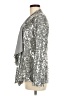 Esley 100% Polyester Silver Cardigan Size M - photo 5