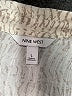 Nine West Animal Print Ivory Short Sleeve Blouse Size L - photo 7