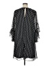 Calvin Klein 100% Polyester Polka Dots Black Casual Dress Size 14W - photo 2