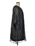 Calvin Klein 100% Polyester Polka Dots Black Casual Dress Size 14W - photo 4
