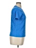 Simply Vera Vera Wang Tweed Blue Active T-Shirt Size XL - photo 4