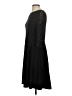 Talbots Solid Black Casual Dress Size 2 - photo 5