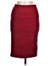 Venus Solid Burgundy Formal Skirt Size 6 - photo 1