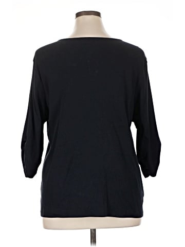 Essentials 3/4 Sleeve Top (view 2)