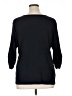 Essentials Black 3/4 Sleeve Top Size XL (estimated) - photo 2