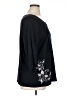 Essentials Black 3/4 Sleeve Top Size XL (estimated) - photo 4