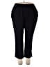 Lands' End Solid Black Active Pants Size 2X - photo 1