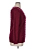 Cable & Gauge Polka Dots Burgundy Pullover Sweater Size XL - photo 4