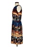 Ellen Tracy Print Blue Cocktail Dress Size 4 - photo 5
