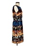 Ellen Tracy Print Blue Cocktail Dress Size 4 - photo 4