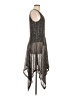 Chico's Chevron-herringbone Gray Cocktail Dress Size Med (1) - photo 4