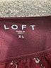 Ann Taylor LOFT Burgundy Long Sleeve Blouse Size XL - photo 7