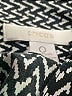 Chico's Houndstooth Gray Long Sleeve Blouse Size S - photo 7