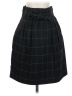 H&M Plaid Black Formal Skirt Size 2 - photo 1
