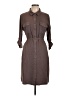 Billy T Brown Casual Dress Size L (petite) - photo 1