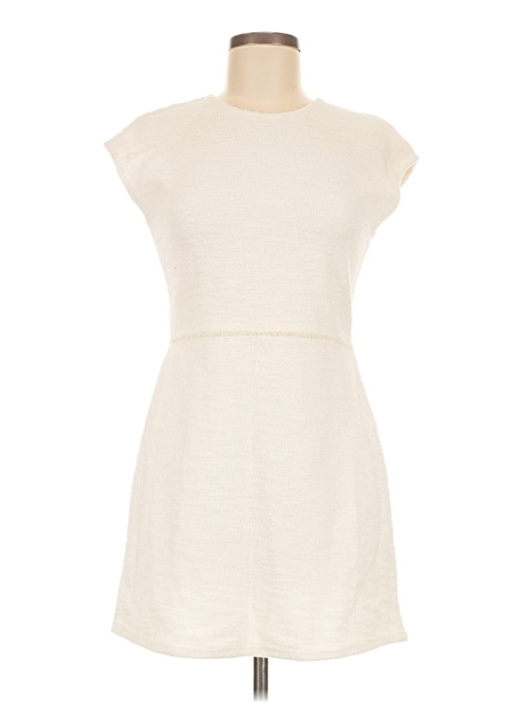 Zara Casual Dress In White