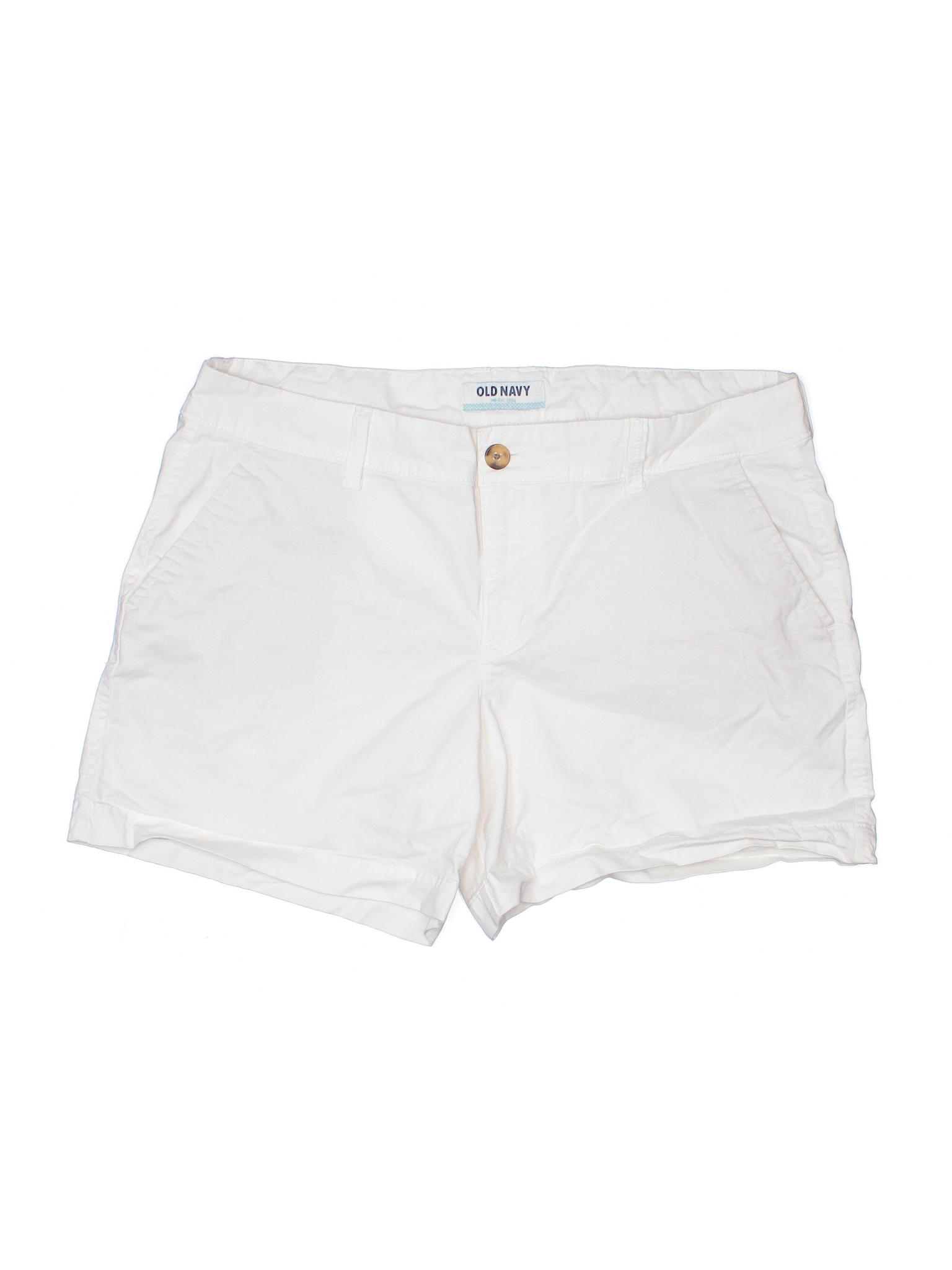 old navy womens white shorts