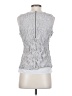 Nic + Zoe Gray Sleeveless Blouse Size S - photo 2