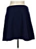 Harlowe & Graham 100% Polyester Solid Blue Casual Skirt Size L - photo 2