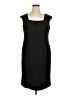 Jones Studio 100% Polyester Solid Black Cocktail Dress Size 16 - photo 1