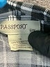 Passport 100% Polyester Plaid Gray Long Sleeve Blouse Size 16 - photo 7