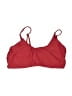 Assorted Brands Solid Red Swimsuit Top Size M - photo 1