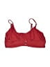 Assorted Brands Solid Red Swimsuit Top Size M - photo 2