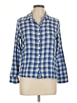 Caribbean Joe 3/4 Sleeve Button Down Shirt