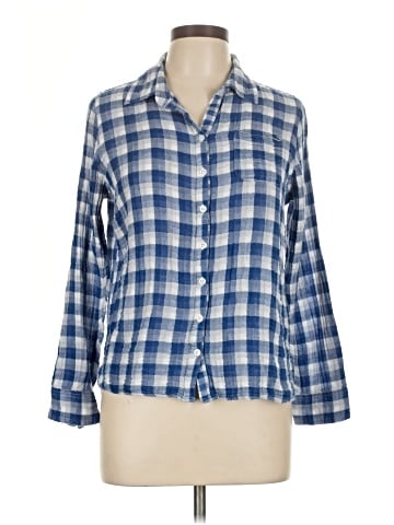 Caribbean Joe 3/4 Sleeve Button-Down Shirt (view 1)