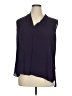Jones Studio 100% Polyester Purple Sleeveless Blouse Size 1X - photo 1