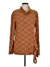 Sharagano Brown Turtleneck Sweater Size M - photo 1