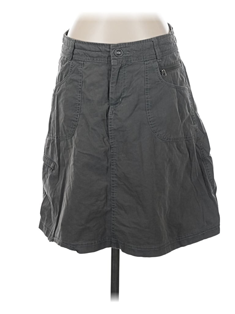Pre-owned Kuhl Casual Skirt In Gray