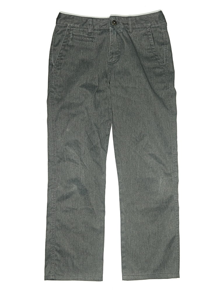 Pre-owned Quiksilver Kids' Casual Pants In Gray