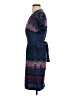 BCBGMAXAZRIA Chevron-herringbone Blue Casual Dress Size XS - photo 5