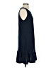 Elorie Solid Blue Casual Dress Size S - photo 4