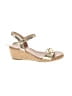MICHAEL Michael Kors Gold Wedges Size 4 - photo 1