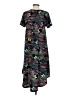 Lularoe Print Black Casual Dress Size S - photo 2