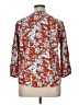 Assorted Brands 100% Rayon Red Orange 3/4 Sleeve Blouse Size XL (estimated) - photo 2