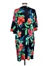 Ruby Rd. Tropical Blue Casual Dress Size L - photo 2