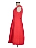 Kasper 100% Polyester Solid Red Cocktail Dress Size 6 - photo 5