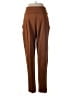 Assorted Brands Solid Brown Orange Casual Pants Size M - photo 2