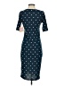 Lularoe Polka Dots Teal Casual Dress Size XS - photo 2