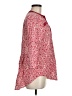 Khakis & Co Red 3/4 Sleeve Blouse Size M - photo 4