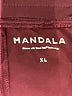 Mandala Solid Burgundy Active Pants Size XL - photo 4