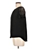 iris 100% Polyester Black Short Sleeve Blouse Size L - photo 5