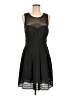 Guess 100% Polyester Solid Black Cocktail Dress Size 6 - photo 1