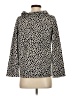 Ann Taylor Animal Print Gray Turtleneck Sweater Size S - photo 2